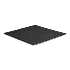 Tapijt-IVOL Tapijt loper Dakar - Breedte 200 cm - 5 mm dik - Zwart