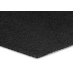 Tapijt-IVOL Tapijt loper Torrance - Breedte 100 cm - 2 mm dik - Zwart