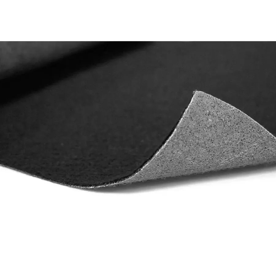 Tapijt-IVOL Tapijt loper Torrance - Breedte 100 cm - 2 mm dik - Zwart