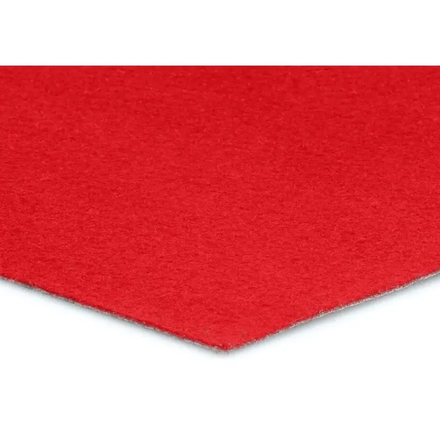 Tapijt-IVOL Tapijt loper Torrance - Breedte 200 cm - 2 mm dik - Rood
