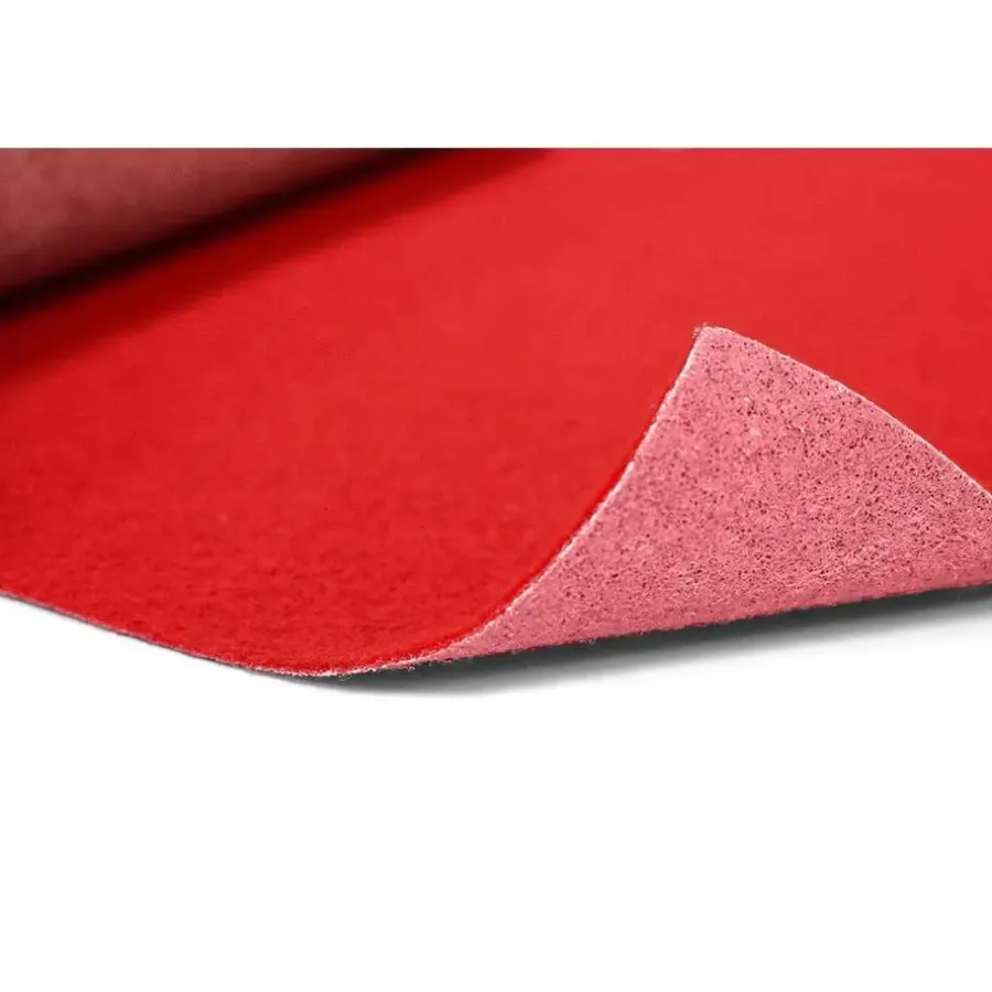 Tapijt-IVOL Tapijt loper Torrance - Breedte 200 cm - 2 mm dik - Rood