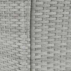 Bistro- & Balkonsets-tectake - balkonset Luzern - wicker - lichtgrijs - 403702
