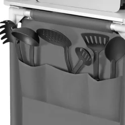 Barbecues En Accessoires-tectake - Campingkeuken 76x53,5x107cm, Grijs
