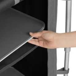 Barbecues En Accessoires-tectake - Campingkeuken 76x53,5x107cm, Grijs