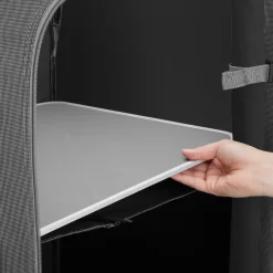 tectake - Campingkeuken 116x52x107cm, Grijs