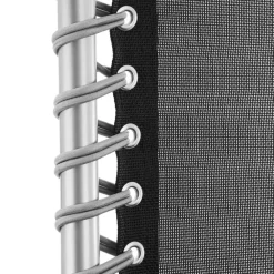 Kamperen En Outdoor-tectake - Ligbed Cloud inklapbaar, traploos verstelbaar, Zwart