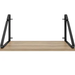 Wandplanken-tectake 2 wandplanken Irvine, Industrieel Licht Hout, Eiken Sonoma