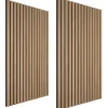 tectake Akoestische panelen Sonic Wall houtlook, Eiken