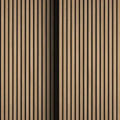 tectake Akoestische panelen Sonic Wall houtlook, Eiken