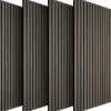 Wandpanelen-tectake Akoestische panelen Sonic Wall houtlook, Eiken Grijs