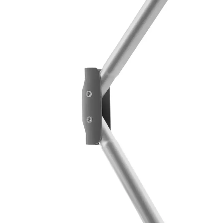 Kamperen En Outdoor-tectake Aluminium campingtafel Tina opvrouwbaar in hoogte verstelbaar , Zilver