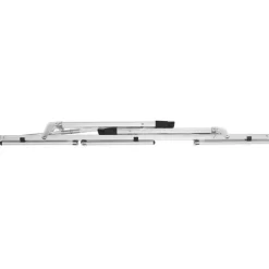 Kamperen En Outdoor-tectake Aluminium klaptafel Bastiaan in hoogte verstelbaar , Zilver