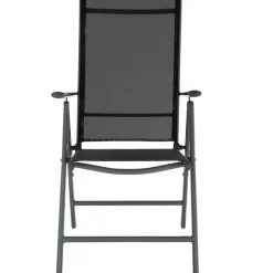 tectake Aluminium tuinset 8+1 - Antraciet