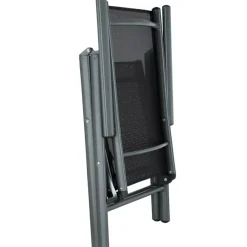 tectake Aluminium tuinset 8+1 - Antraciet