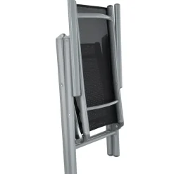 tectake Aluminium tuinset 8+1 - Zilver