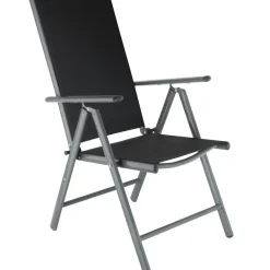 tectake Aluminium tuinset 4+1 - Antraciet