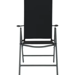 tectake Aluminium tuinset 4+1 - Antraciet