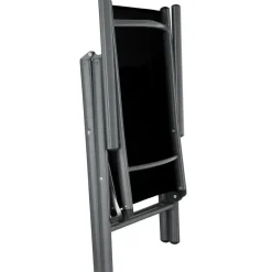 tectake Aluminium tuinset 4+1 - Antraciet