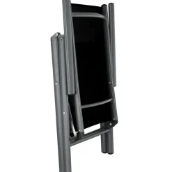 tectake Aluminium tuinset 6+1 - Antraciet