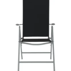 tectake Aluminium tuinset 4+1 - Zilver