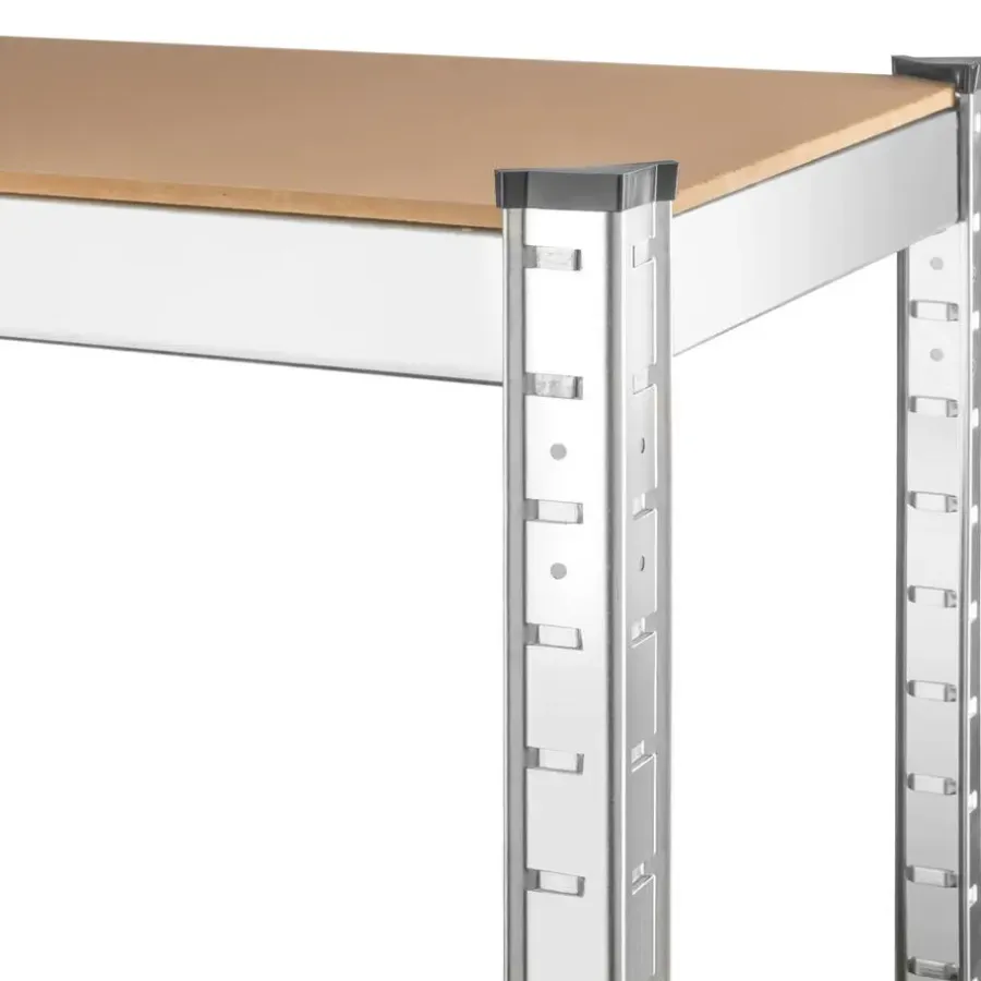 Stellingkasten-tectake Bandenstelling voor max. 8 banden, Grijs