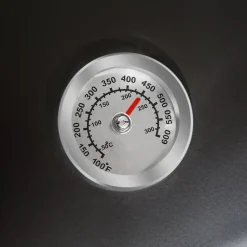 Barbecues En Accessoires-tectake BBQ Barbecue Smoker met deksel en thermometer, Zwart