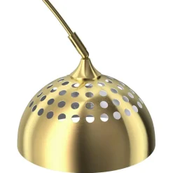 Staande Lampen-tectake Booglamp Arcus, staal, retro-stijl, 60W, Goud