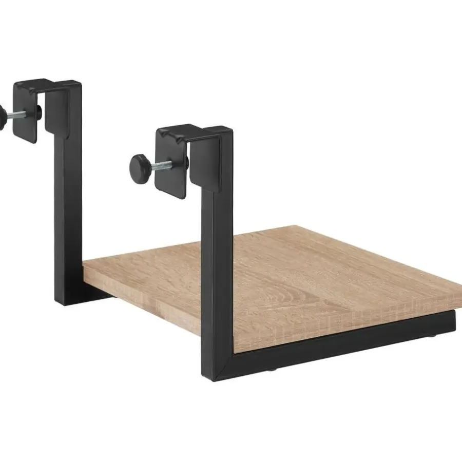 tectake Bureau Fife 80x65,5x130,5cm, Industrieel Licht Hout, Eiken Sonoma