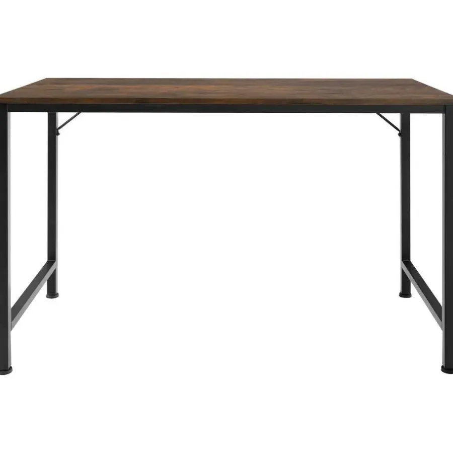 tectake Bureau Jenkins, Industrieel Hout Donker, Rustiek