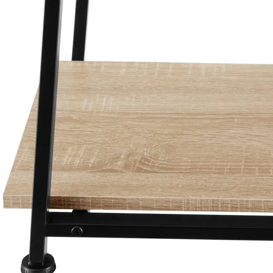 Bureaus-tectake Bureau Paisley 120x50x73,5cm, Industrieel Licht Hout, Eiken Sonoma