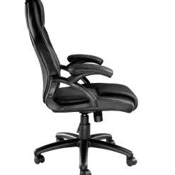 Gamestoelen-tectake Bureaustoel Mike, Zwart
