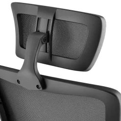 Bureaustoelen|Bureaustoelen-tectake Bureaustoel Phoibe ergonomisch met verstelbare hoofdsteun, Zwart