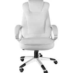 Bureaustoelen|Bureaustoelen-tectake Bureaustoel Zulu, Wit