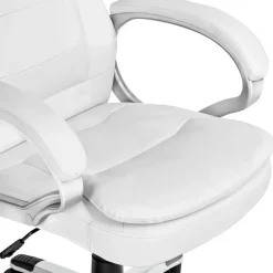 Bureaustoelen|Bureaustoelen-tectake Bureaustoel Zulu, Wit