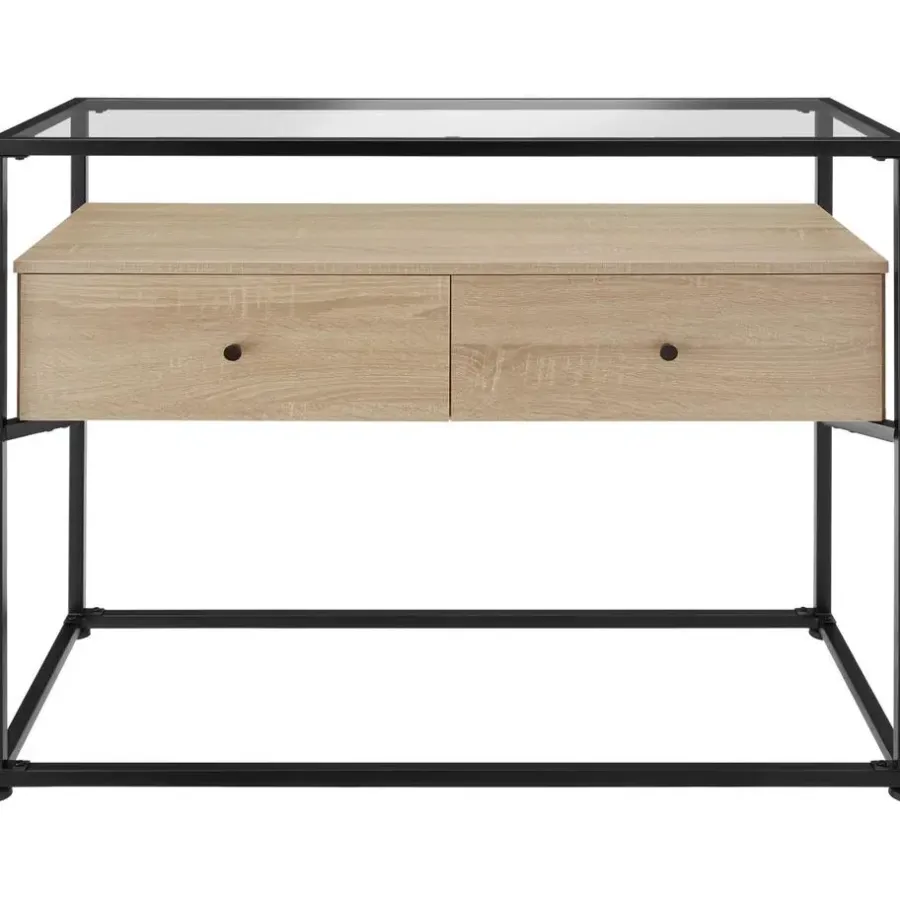 tectake Consoletafel Reading 101,5x41,5x80,5cm