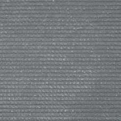 tectake Driehoekig zonneluifel van polyethyleen, grijs, Grijs