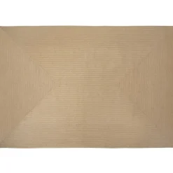 Jute Vloerkleden-tectake ® Gevlochten vloerkleed Vibe van jute, boho-stijl 200 x 290 cm