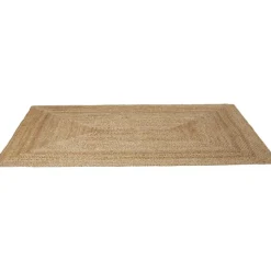 Jute Vloerkleden-tectake ® Handgeweven vloerkleed Glim van jute, boho-stijl 160 x 230 cm