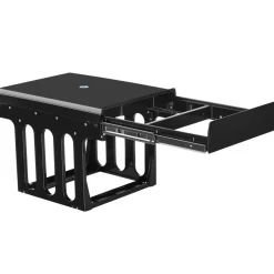 Prullenbakken-tectake Inbouw prullenbak Ashlyn, 3-voudige scheiding, 31L, telescooprails