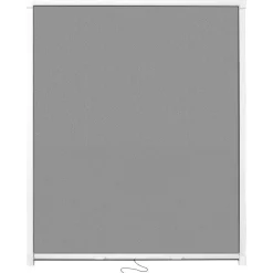 tectake Insectenwerend rolgordijn - 130 x 160 cm - Wit