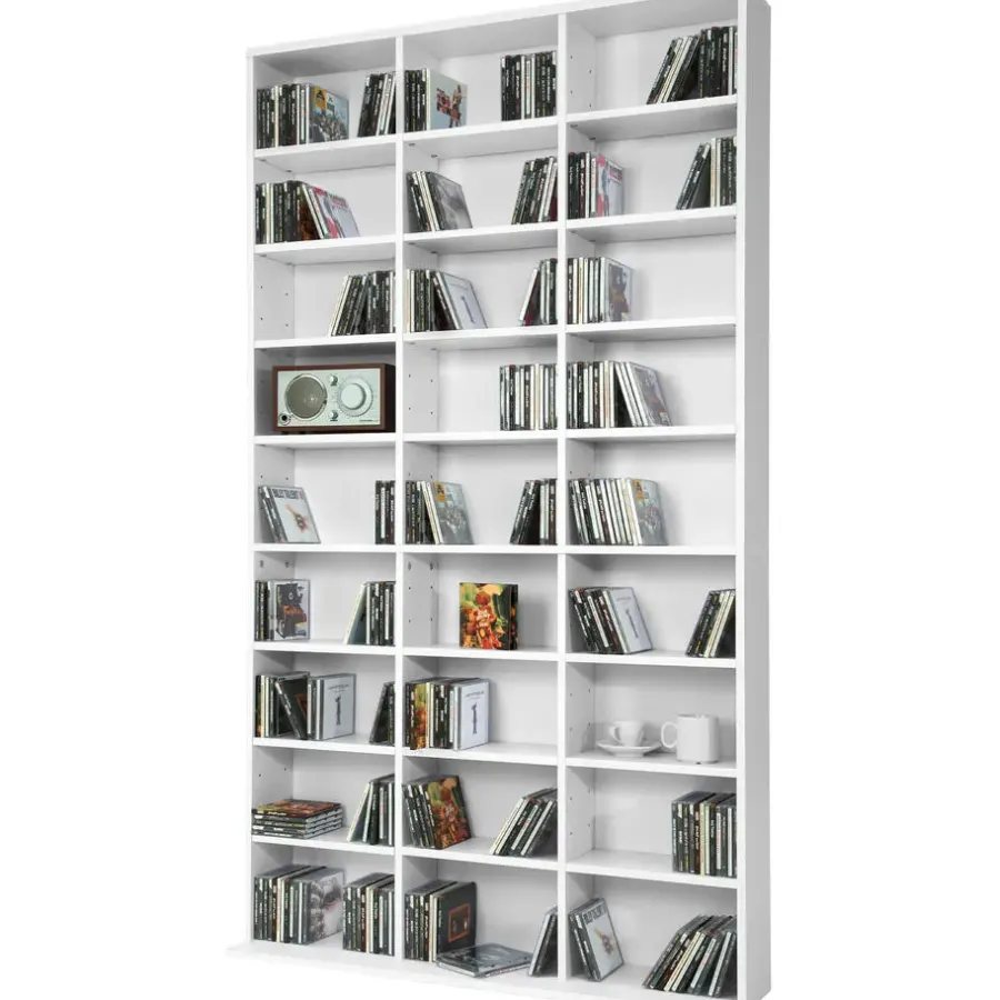 tectake Kast Christel 180x102x23,5cm, Wit