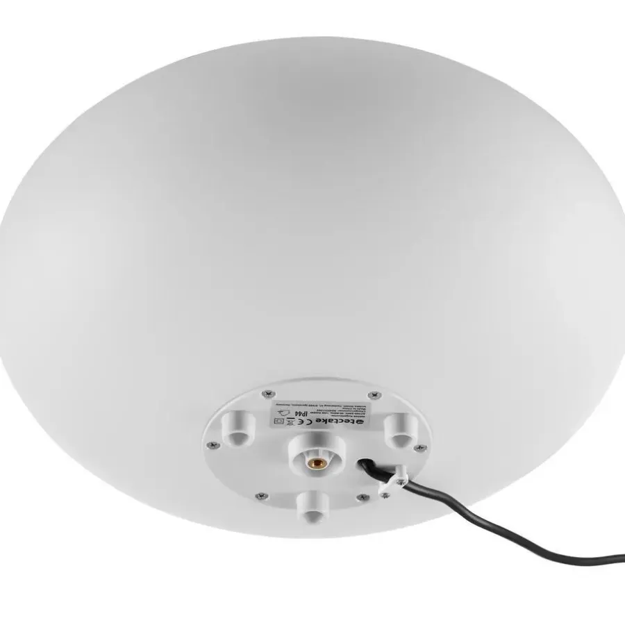 Buitenverlichting|Staande Lampen-tectake Kogellamp Luminous Eye, LED, met afstandsbediening, Wit