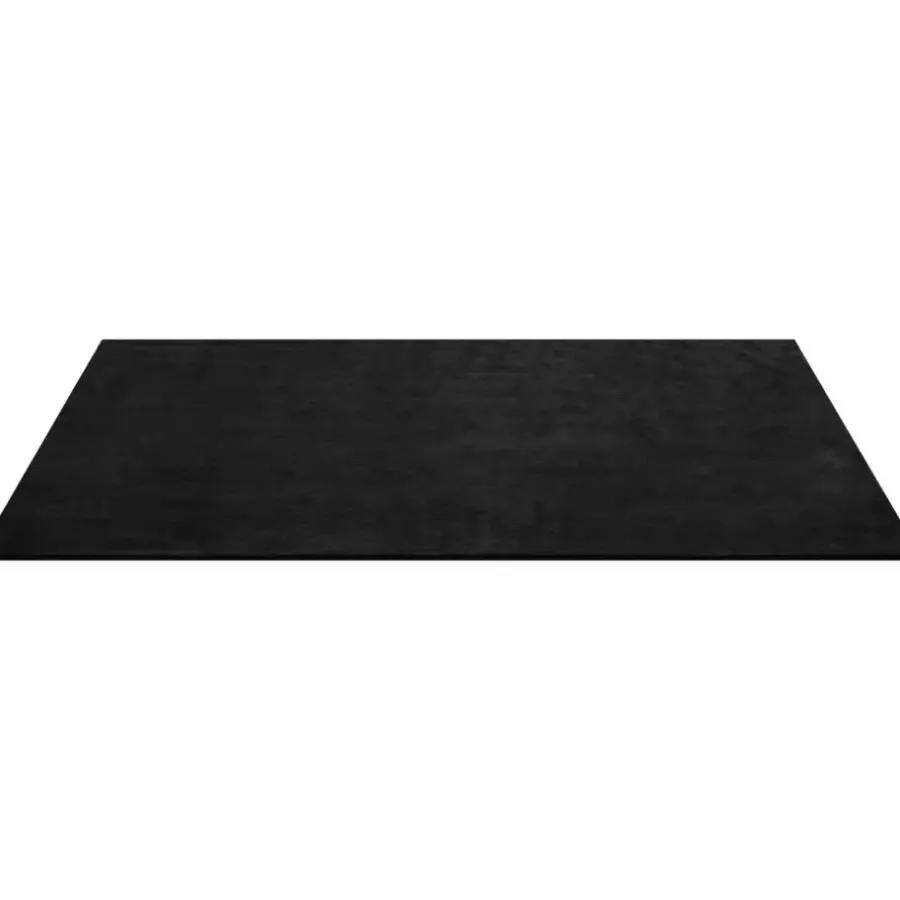 Vloerkleden-tectake ® Kortpolig vloerkleed Soft Zone 160 x 230 cm - Zwart