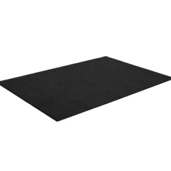 Vloerkleden-tectake ® Kortpolig vloerkleed Soft Zone 160 x 230 cm - Zwart