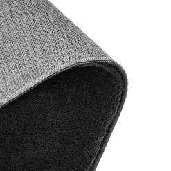 Vloerkleden-tectake ® Kortpolig vloerkleed Soft Zone 160 x 230 cm - Zwart