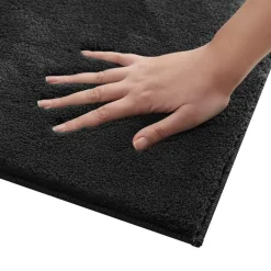 Vloerkleden-tectake ® Kortpolig vloerkleed Soft Zone 160 x 230 cm - Zwart