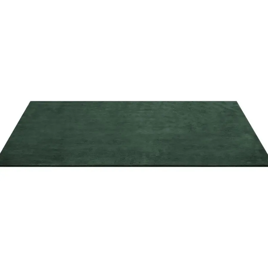 tectake ® Kortpolig vloerkleed Soft Zone 140 x 200 cm - Groen
