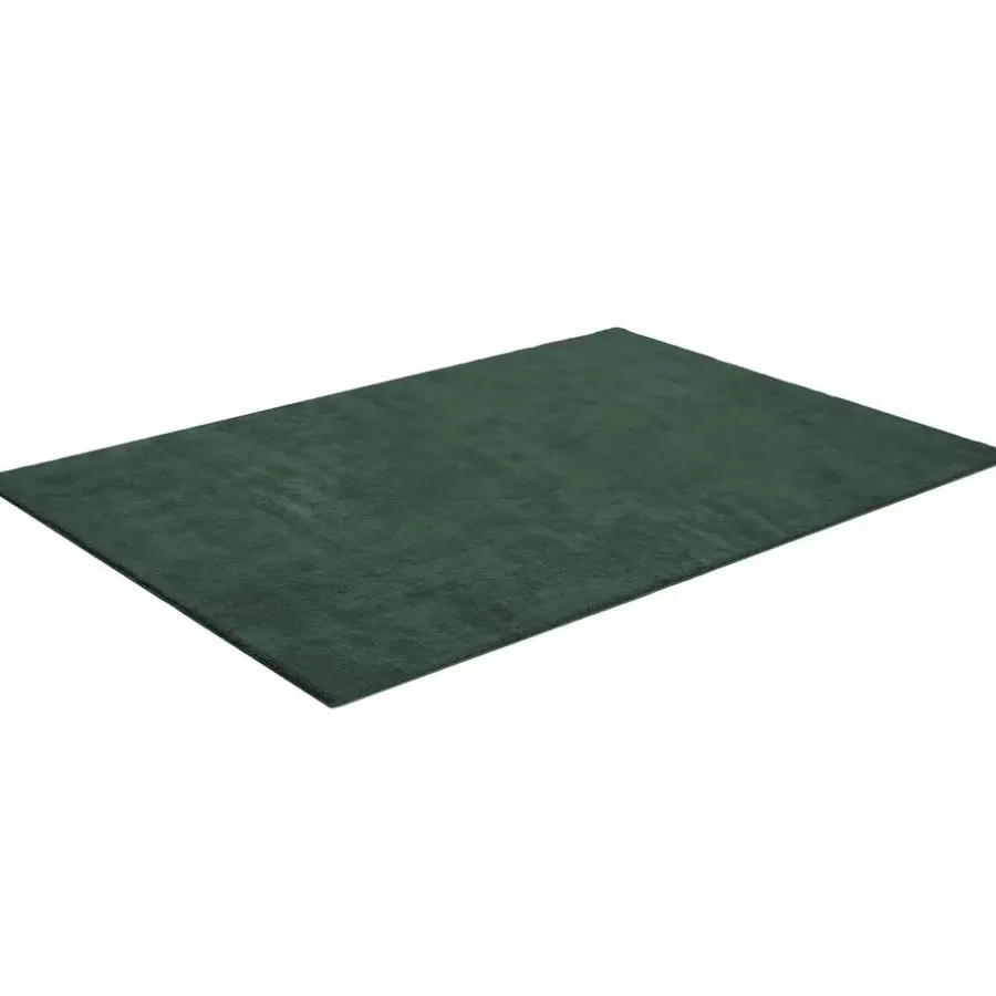 tectake ® Kortpolig vloerkleed Soft Zone 140 x 200 cm - Groen