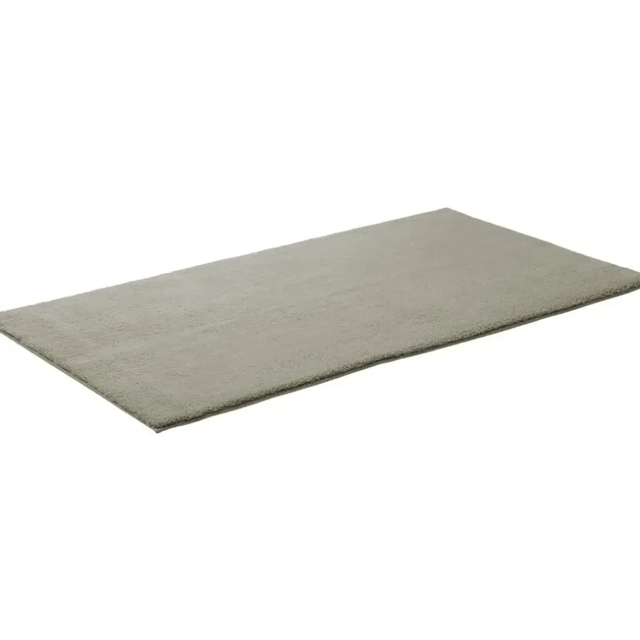 Vloerkleden-tectake ® Kortpolig vloerkleed Soft Zone 60 x 110 cm - Zandkleur