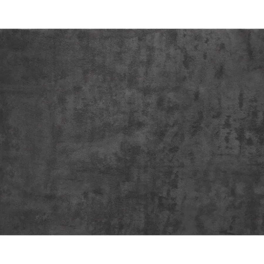 tectake ® Kortpolig vloerkleed Soft Zone 160 x 230 cm - Antraciet